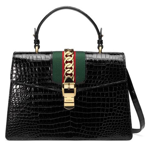 gucci sylvie medium review|Gucci Medium Sylvie Top Handle Bag .